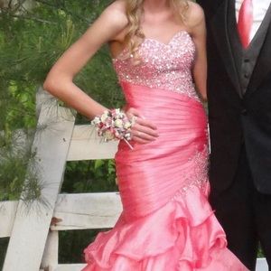 Coral Prom Dress